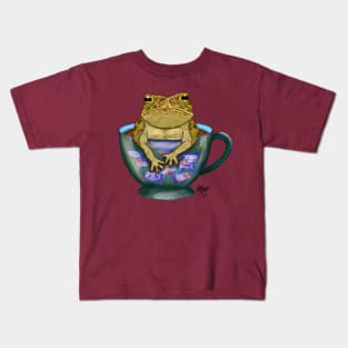 Toad in a teacup Kids T-Shirt